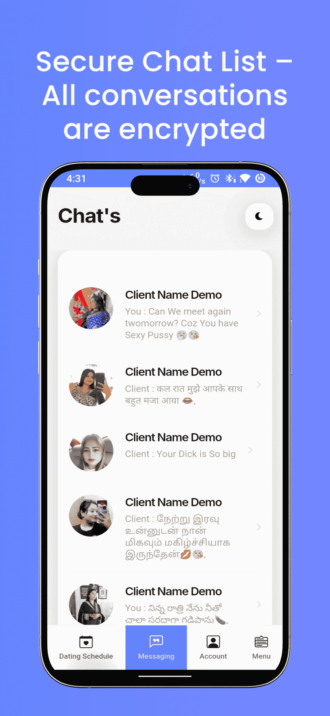 CallBoy App Screenshot 3